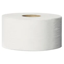 Tork 110163 Universal Mini Jumbo Toilettenpapier Großrolle T2 weiß 1-lagig, 1200 Blatt