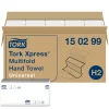 Tork 150299 Xpress Universal Papierhandtücher Recycling Interfold H2 21,3 x 23,4 cm 2-lagig, weiß