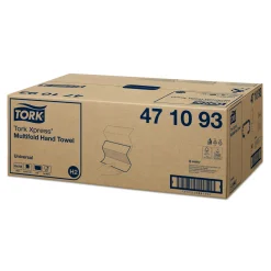 Tork 471093 Xpress Universal Papierhandtücher Recycling Multifold Interfold H2 21,3 x 23,4 cm, 1-lagig, weiß