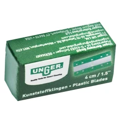 Unger Kunststoff Ersatzklingen für ErgoTec-Sicherheitsschaber 4 cm