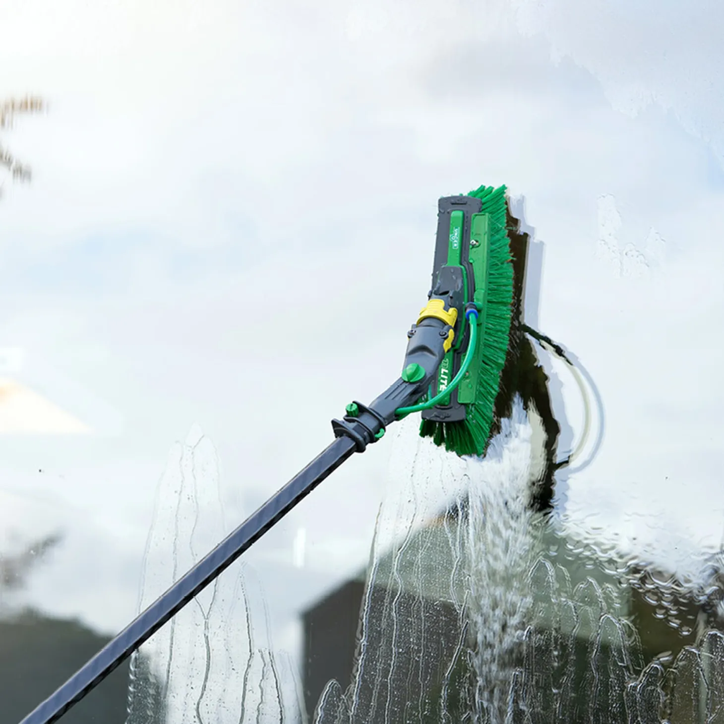 Unger nLITE Power Bürste einfach grün
