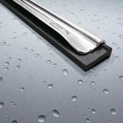Unger S-Schiene Plus Edelstahl mit Gummi