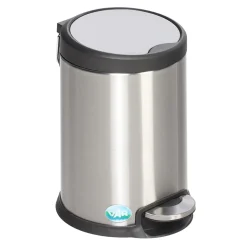 VAR Kosmetik-Tretmülleimer 3 Liter Edelstahl
