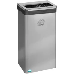VAR Papierkorb B 31, 60-70 Liter Edelstahl