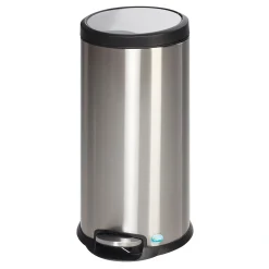 VAR Tretmülleimer 30 Liter Edelstahl
