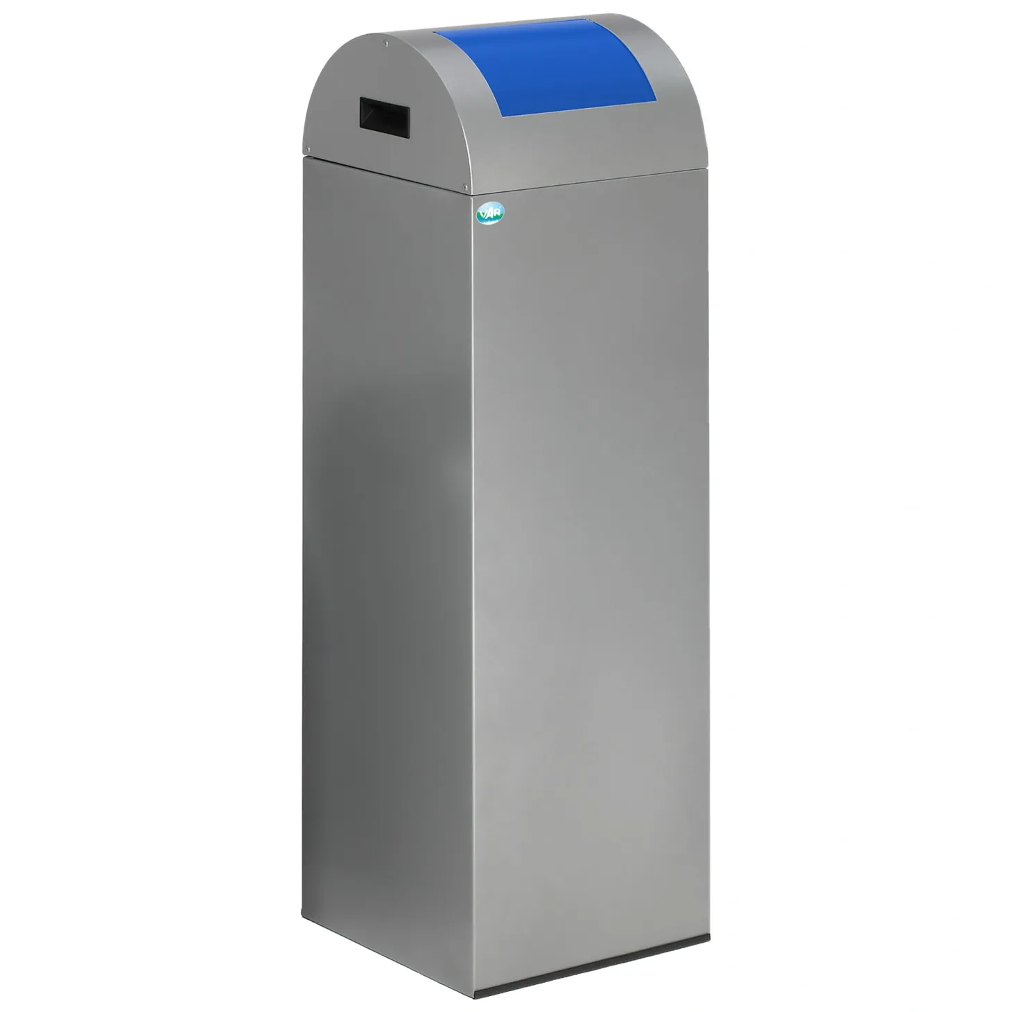 VAR Wertstoffsammelgerät WSG 85 R, 89 Liter silber