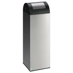 VAR Wertstoffsammelgerät WSG 85 R, 89 Liter Edelstahl
