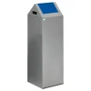 VAR Wertstoffsammelgerät WSG 85 S, 89 Liter silber