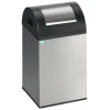 VAR Wertstoffsammelgerät WSG 40 R, 43 Liter Edelstahl
