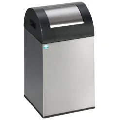 VAR Wertstoffsammelgerät WSG 40 R, 43 Liter Edelstahl