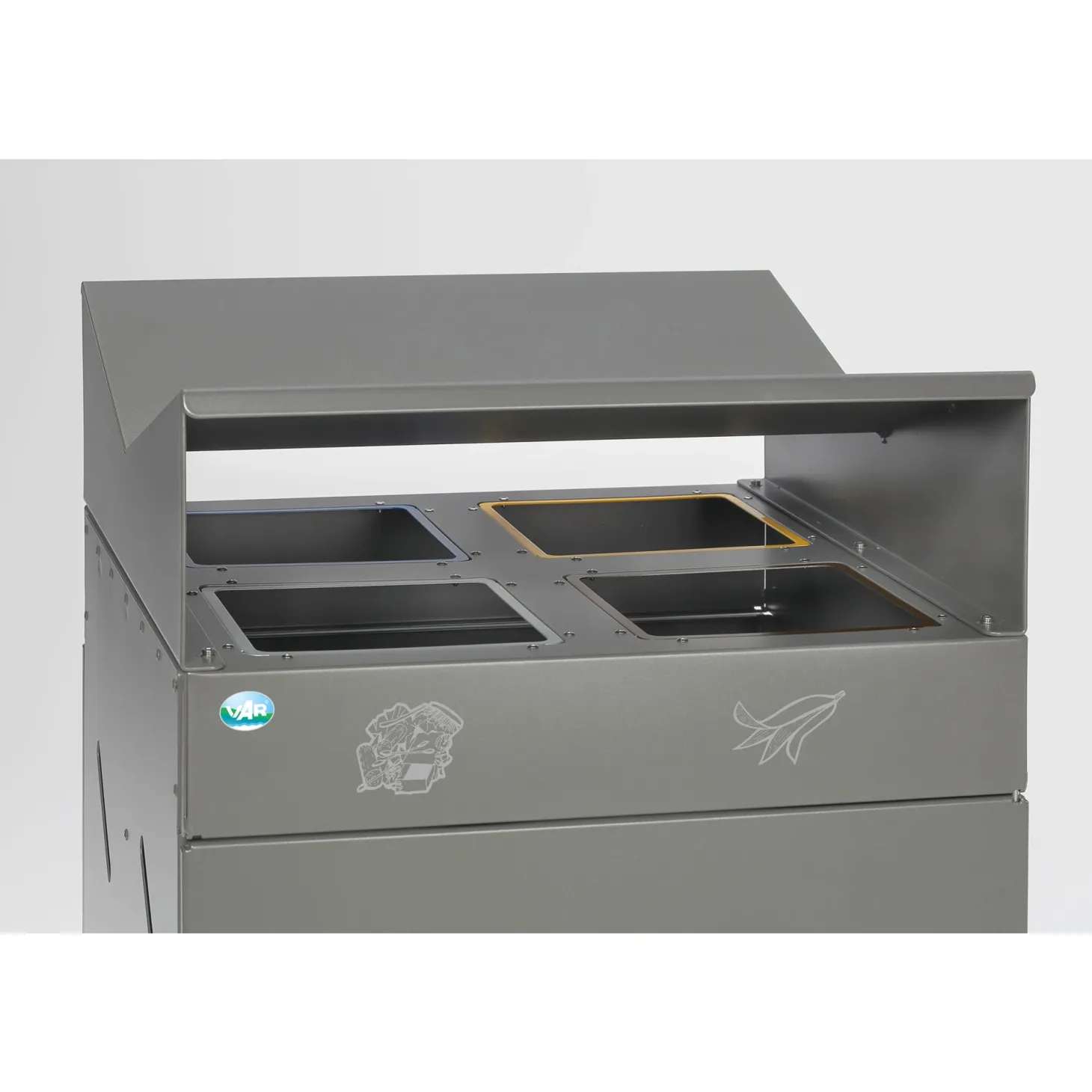 VAR Wertstoffsammelstation WS 58, 4 x 50 Liter