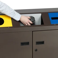 VAR Wertstoffsammelstation WS 97, 3 x 80 Liter