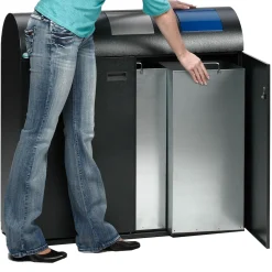 VAR Wertstoffsammelstation WS 100R, 3 x 80 Liter