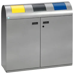 VAR Wertstoffsammelstation WS 100R, 3 x 80 Liter
