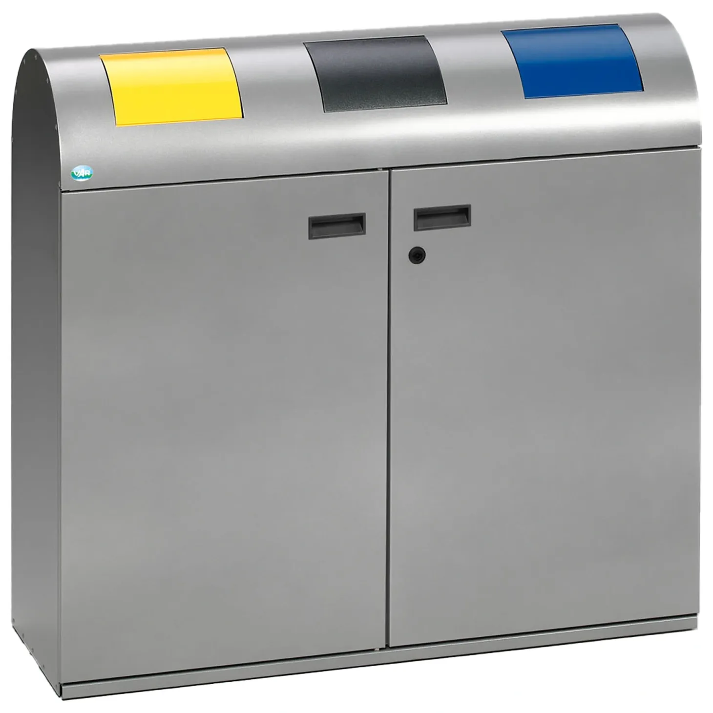 VAR Wertstoffsammelstation WS 100R, 3 x 80 Liter