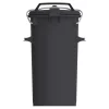 Vepa Bins Abfallbehälter 50 Liter aus Kunststoff mit Klappdeckel