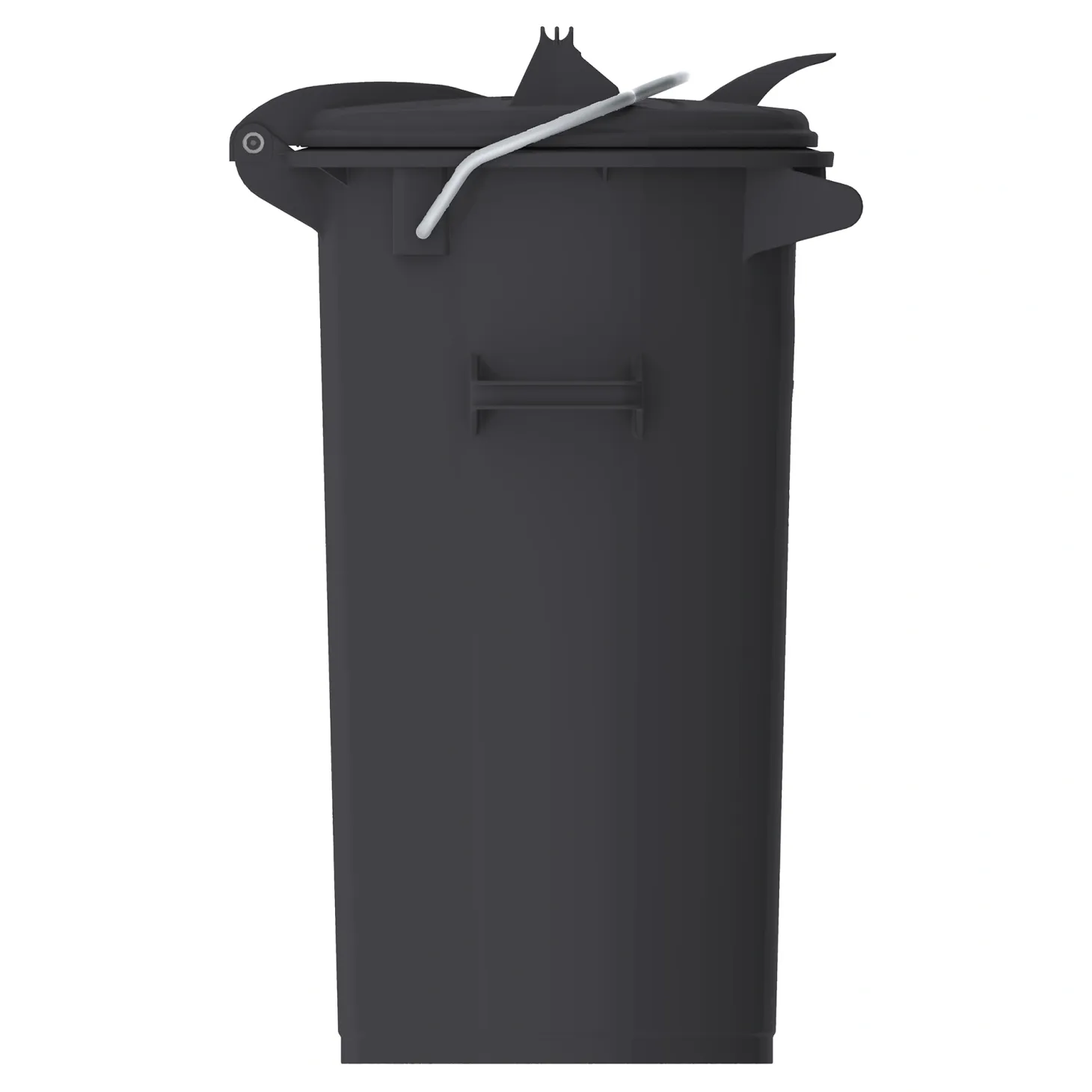 Vepa Bins Abfallbehälter 50 Liter aus Kunststoff mit Klappdeckel