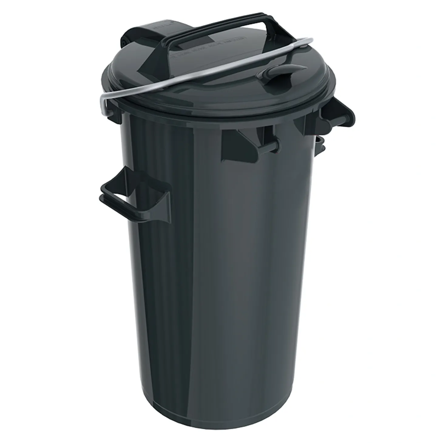 Vepa Bins Abfallbehälter 50 Liter aus Kunststoff mit Klappdeckel