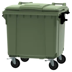 Vepa Bins Großraummüllcontainer 1100 Liter mit Flachdeckel