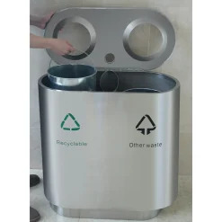Vepa Bins Recycling Abfalleimer für den Innenbereich 2x41 Liter