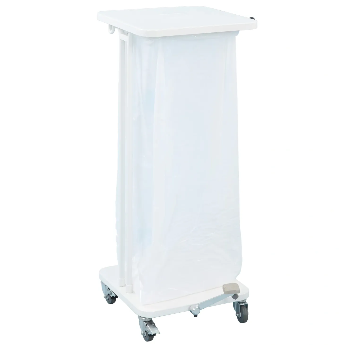 Vepa Bins Saekko Boy Abfallsackhalter 60 Liter Klappdeckel mit Pedal