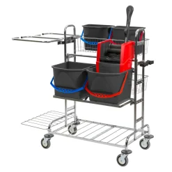 Vermop Variant 26 Ergo Reinigungswagen verchromt