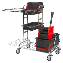Vermop Variant 27 Reinigungswagen verchromt