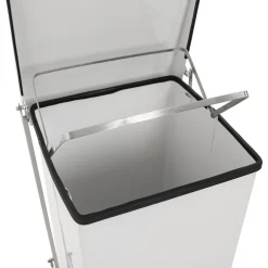 V-Part Industrieller Tritt-Mülleimer 45 Liter