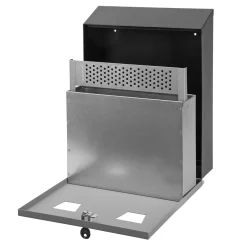 V-Part Wandaschenbecher H32 Grau-Schwarz