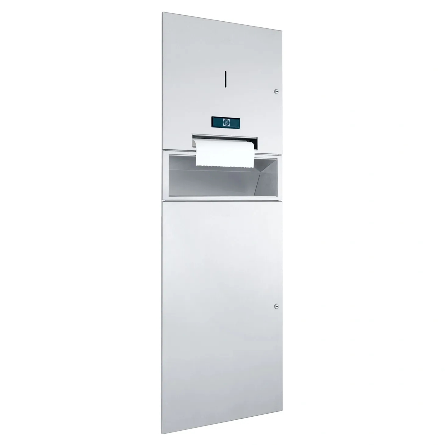 Wagner EWAR WP 5451 Kombination batteriebetriebener Papierspender und Abfallbehälter