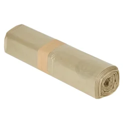 WBV Müllbeutel 70 Liter, transparent mit blauem Engel, 33 my (Typ 60)