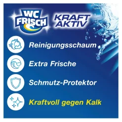 WC Frisch Kraft Aktiv WC-Reiniger Gel Ozeanfrische