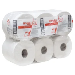 WypAll 7276 Essential Wischtücher L10 Zentralentnahme 1-lagig, 19,5 cm breit, 6 x 300 Meter