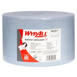 WypAll 7425 Industriewischtücher Jumbo Großrolle L30 blau 3-lagig, 23,5 cm breit, 750 Tücher