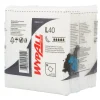 Wypall 7471 Wischtücher L40 1/4-Falz weiß 1-lagig, 30,40 cm x 31,70 cm, 1008 Tücher