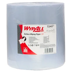 WypAll 7240 Xtra Industriewischtücher Jumbo Großrolle L10 blau 1-lagig, 33 cm breit, 1000 Tücher